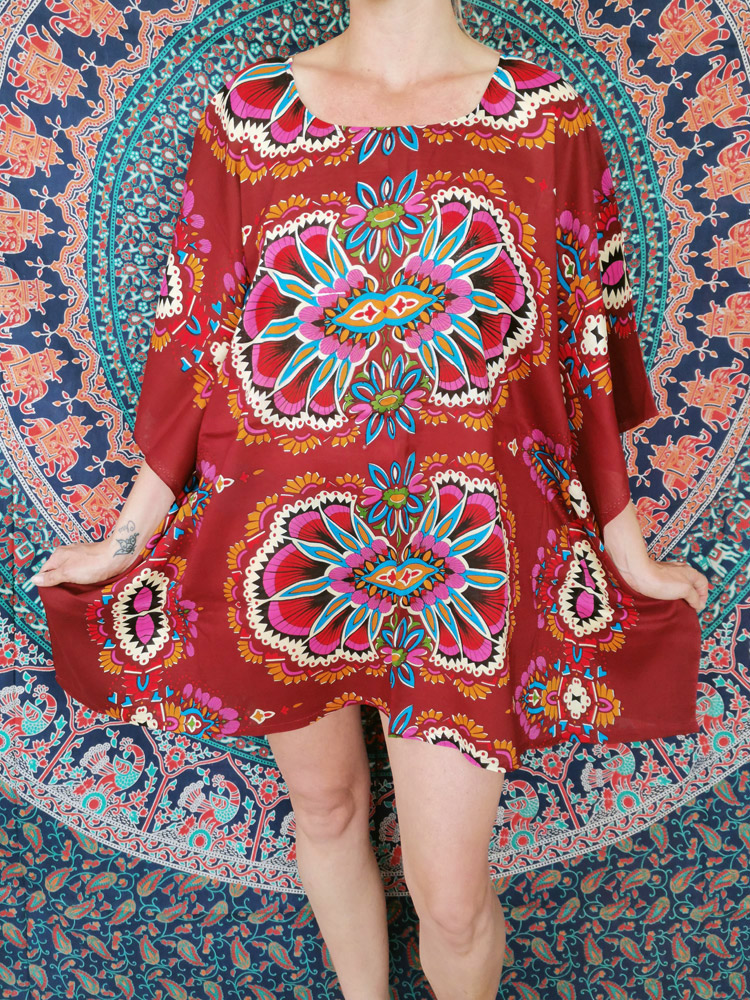 psychedelic kaftan